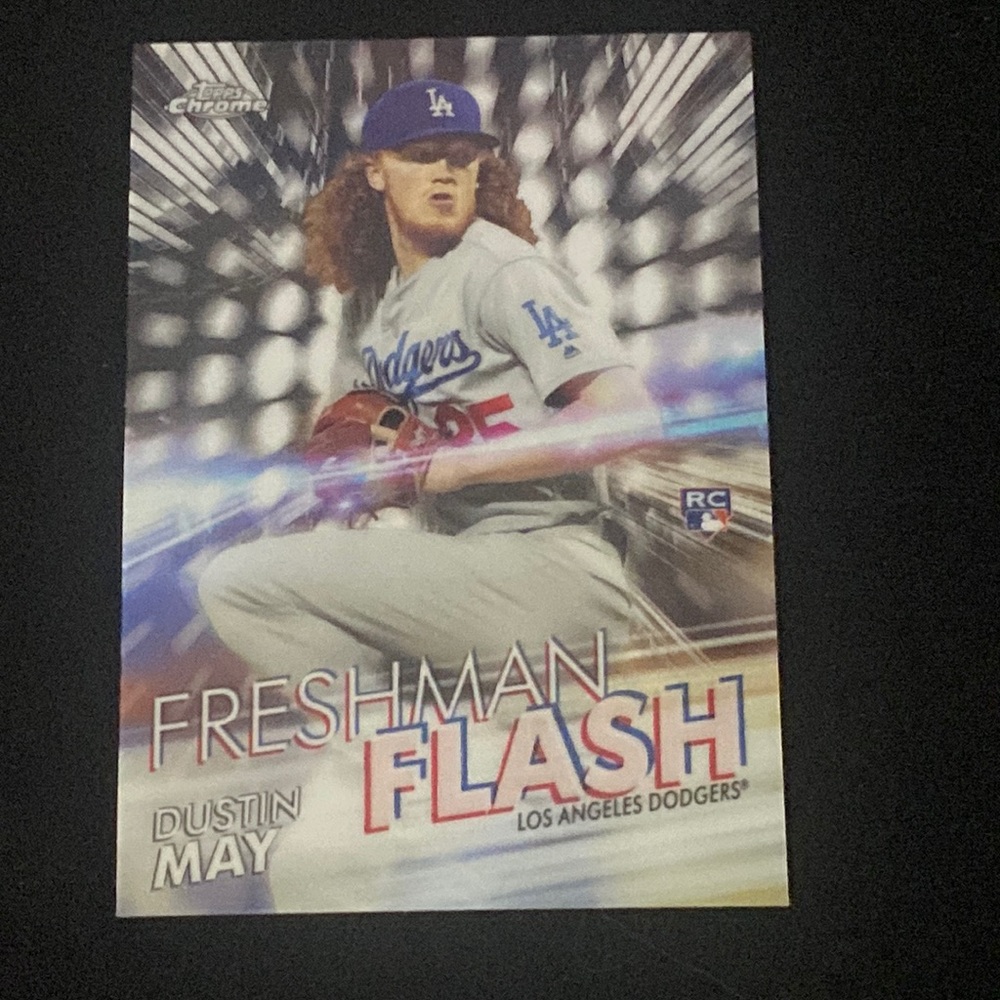 Dustin May(rookie) - 2020 topps freshman flash